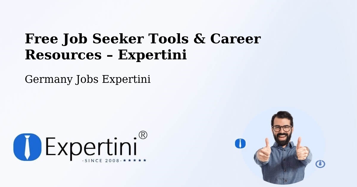 Free Job Seeker Tools & Career Resources – Eberswalde - Eberswalde, Germany Jobs Expertini