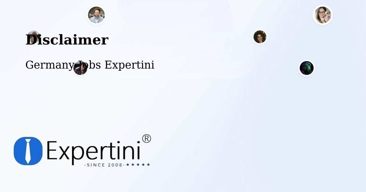 Disclaimer – Eberswalde - Germany Jobs Expertini