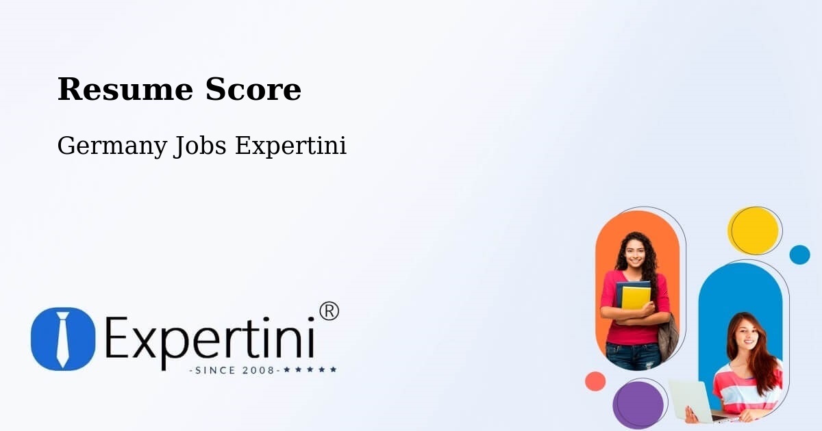 Resume Score & Job Description Match Tool – Eberswalde - Germany Jobs Expertini