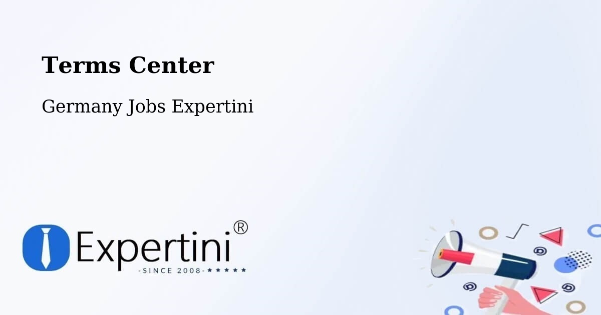 Terms of Service – Eberswalde - Germany Jobs Expertini